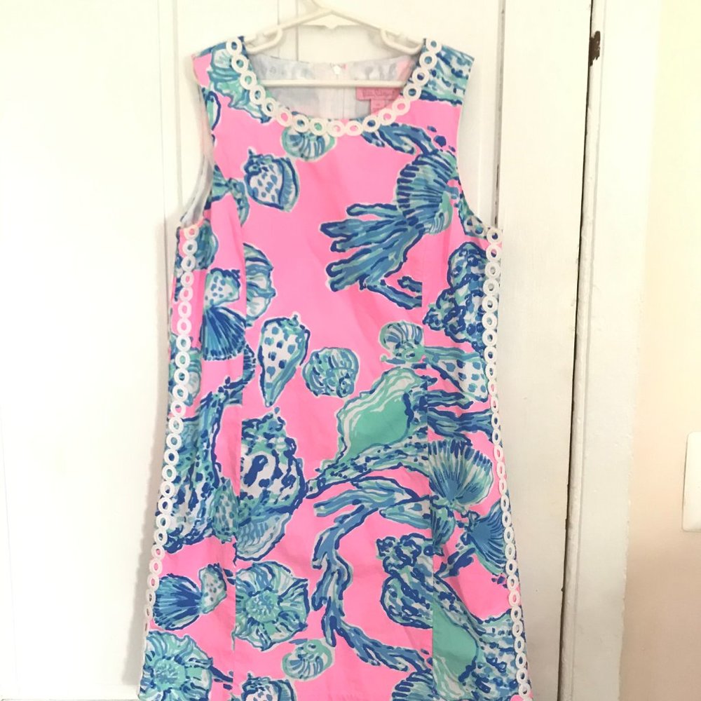 Girl's Lilly Pulitzer Pink Shift Dress Size 14